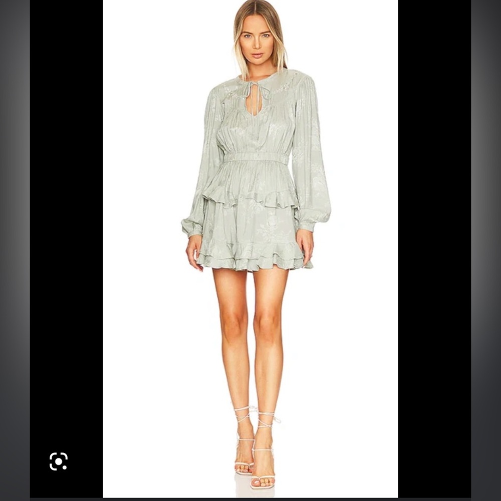 Kimora Embroidered Mini Dress